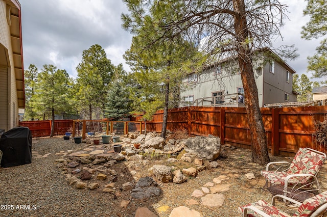 630 W Cattle Drive Trl, Flagstaff, AZ 86005 - view of yard with a fenced backyard