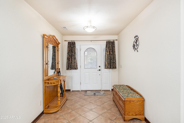 630 W Cattle Drive Trl, Flagstaff, AZ 86005 - foyer with light tile patterned flooring, baseboards, and visible vents