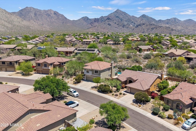 10415 E Rosemary Ln, Scottsdale, AZ 85255 - aerial perspective of suburban area with mountains
