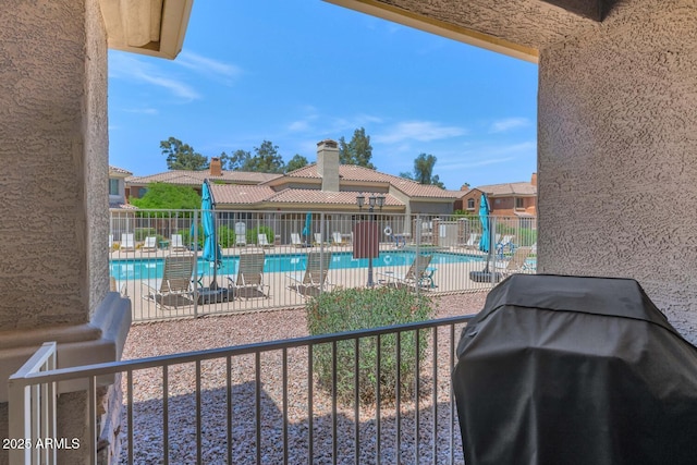 955 E Knox Rd Unit 137, Chandler, AZ 85225 - community pool with area for grilling, fence, and a patio area