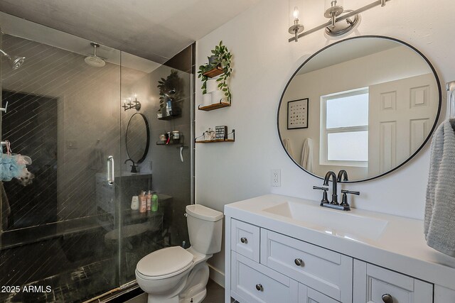 8137 E Indian School Rd, Scottsdale, AZ 85251 - full bathroom with vanity and a shower stall