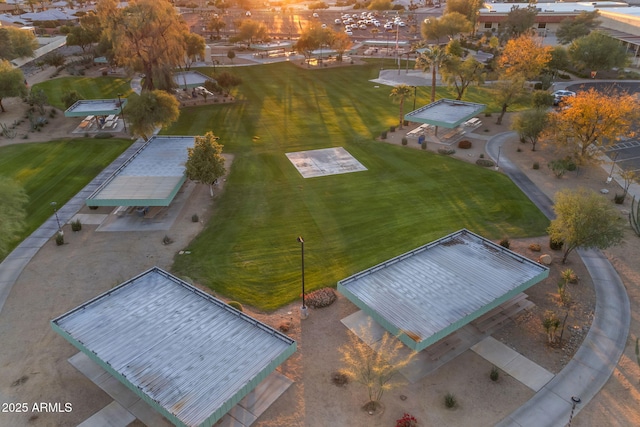 aerial view