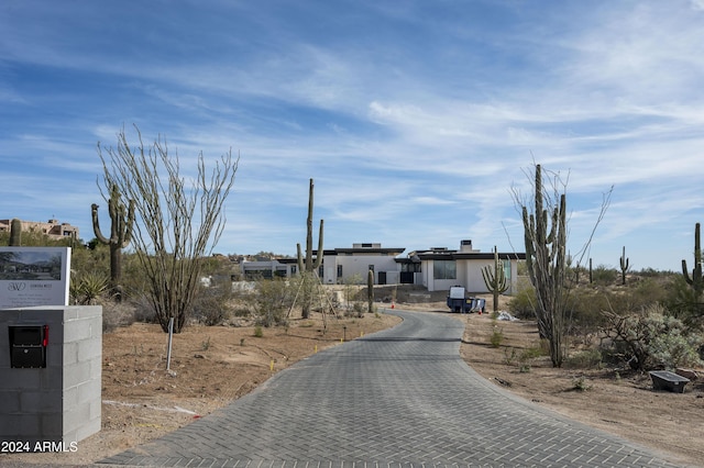 view of road