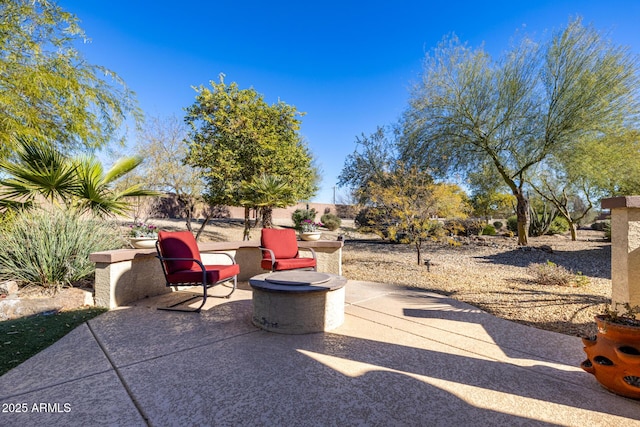 view of patio