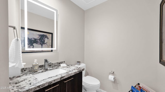 6525 E Cave Creek Rd Unit 40, Cave Creek, AZ 85331 - bathroom featuring toilet and vanity