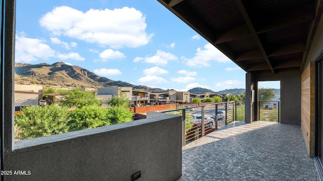 6525 E Cave Creek Rd Unit 40, Cave Creek, AZ 85331 - balcony with a mountain view and a residential view