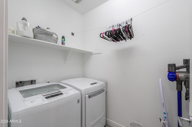 21595 S 225th Way, Queen Creek, AZ 85142 - laundry room featuring laundry area and washer and clothes dryer
