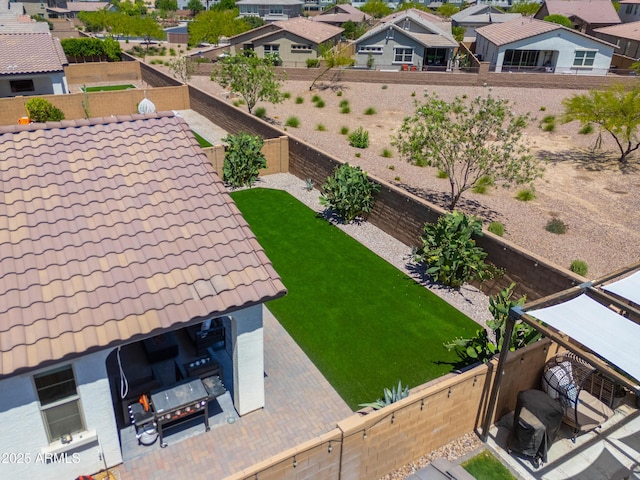 21595 S 225th Way, Queen Creek, AZ 85142 - aerial view featuring a residential view
