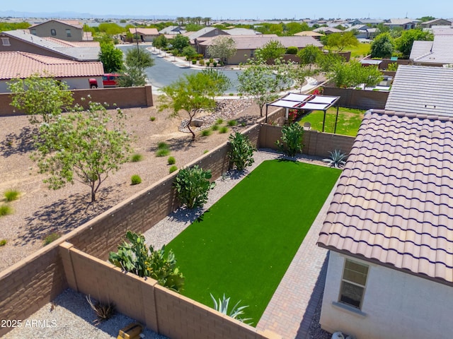 21595 S 225th Way, Queen Creek, AZ 85142 - view of yard with a residential view and a fenced backyard