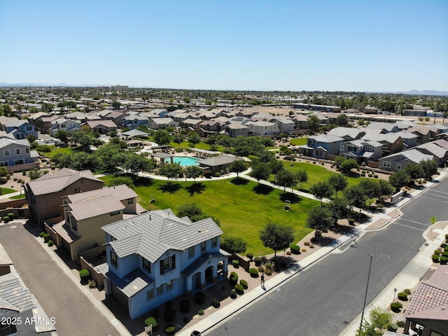324 N 56th Pl, Mesa, AZ 85205 - aerial perspective of suburban area with a pool area
