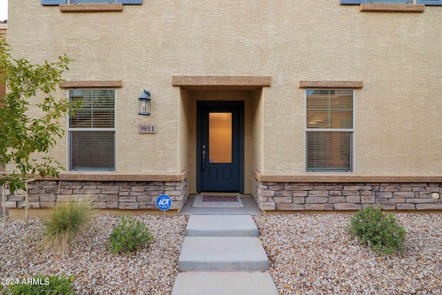 view of property entrance