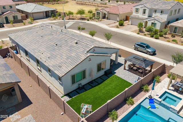 5430 W Notch Hill Rd, Laveen, AZ 85339 - aerial perspective of suburban area