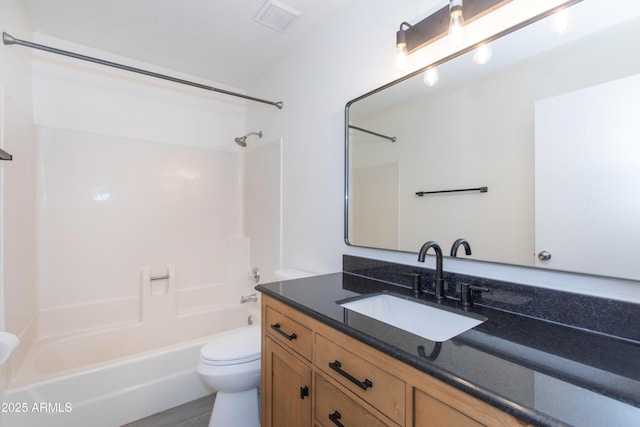 222 W Brown Rd Unit 72, Mesa, AZ 85201 - full bath featuring toilet,  shower combination, and vanity