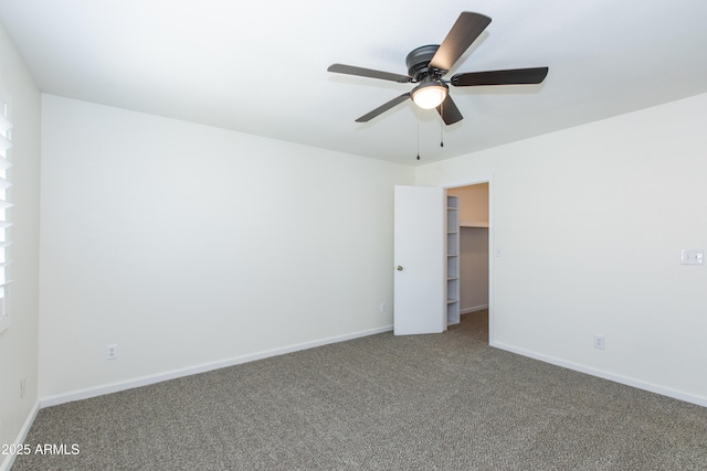 222 W Brown Rd Unit 72, Mesa, AZ 85201 - carpeted empty room featuring a ceiling fan and baseboards