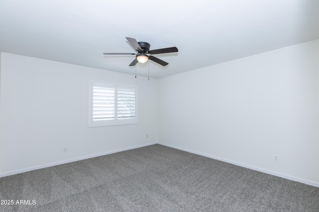 222 W Brown Rd Unit 72, Mesa, AZ 85201 - carpeted spare room featuring a ceiling fan and baseboards