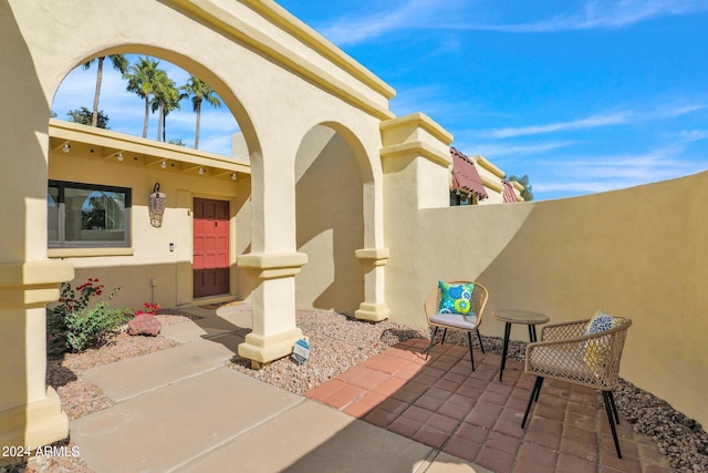 view of patio