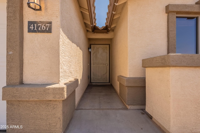 41767 W Somerset Dr, Maricopa, AZ 85138 - property entrance with stucco siding