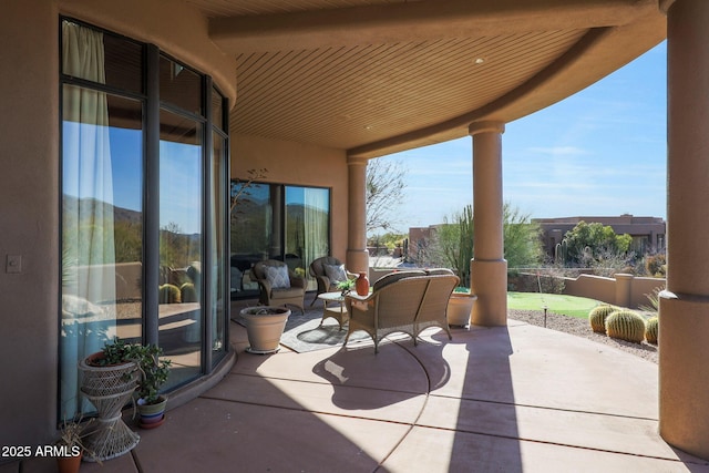 view of patio