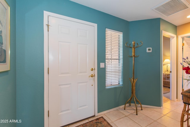 17342 E Quail Ridge Dr, Fountain Hills, AZ 85268 - entryway with light tile patterned floors and baseboards