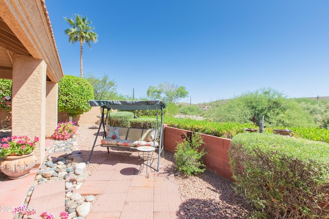 17342 E Quail Ridge Dr, Fountain Hills, AZ 85268 - view of patio / terrace featuring fence