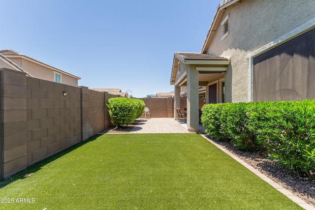 12109 W Tether Trl, Peoria, AZ 85383 - fenced backyard featuring a patio area