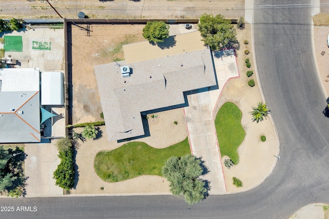 drone / aerial view