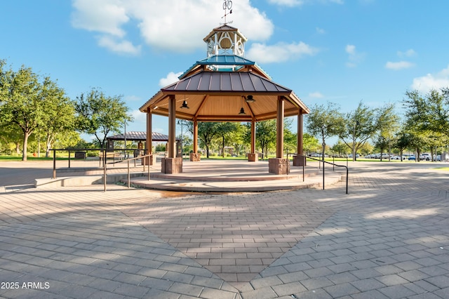 surrounding community featuring a gazebo