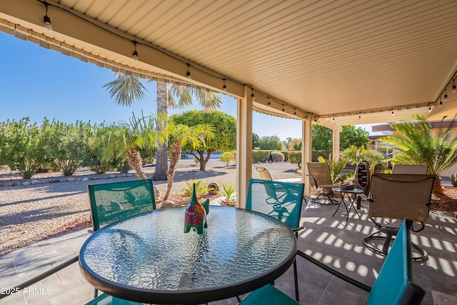 view of patio