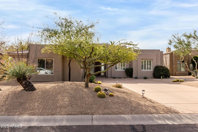 view of pueblo-style house