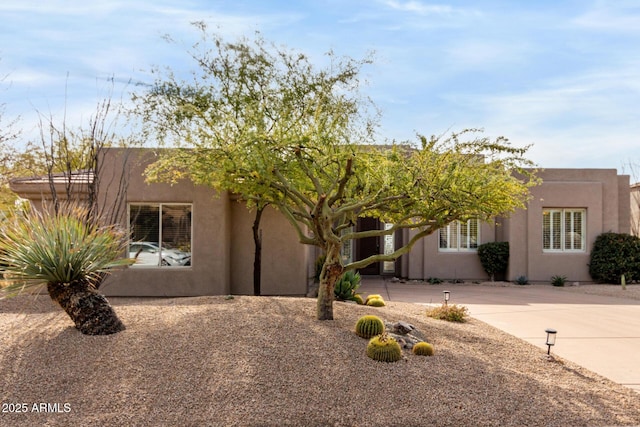 view of pueblo-style house