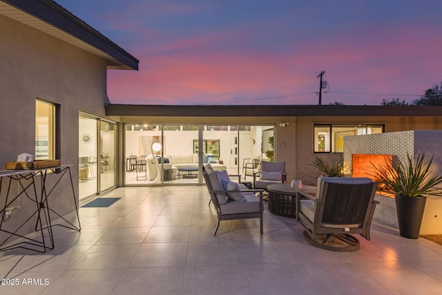 view of patio / terrace with outdoor lounge area
