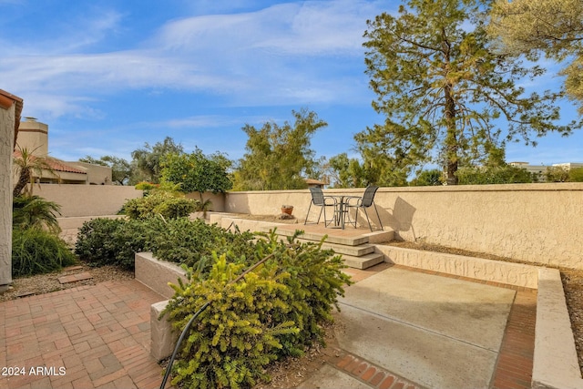 view of patio