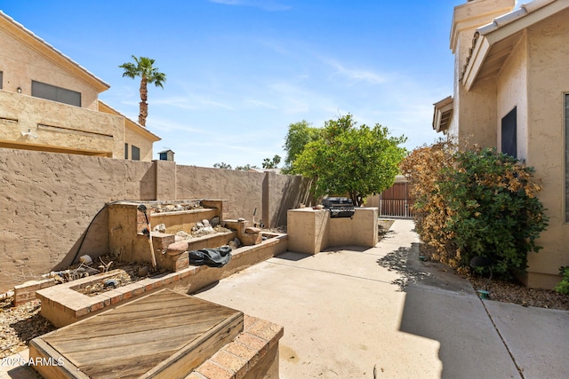 view of patio / terrace featuring a fenced backyard