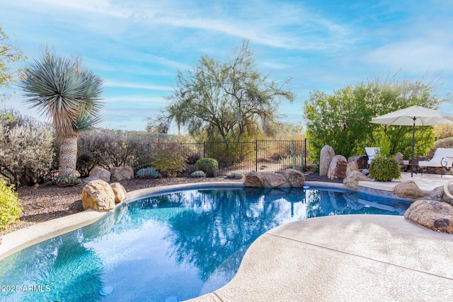 view of swimming pool