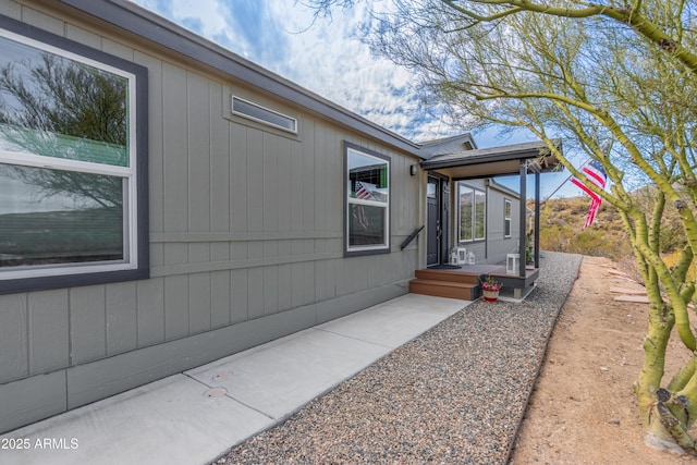 exterior space with a patio area