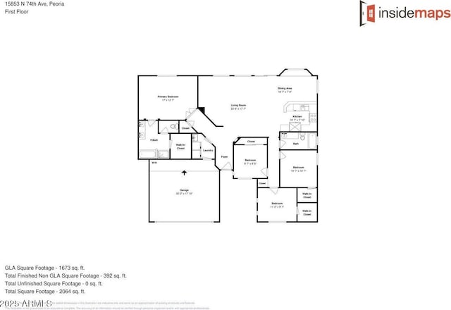 15853 N 74th Ave, Peoria, AZ 85382 - plan