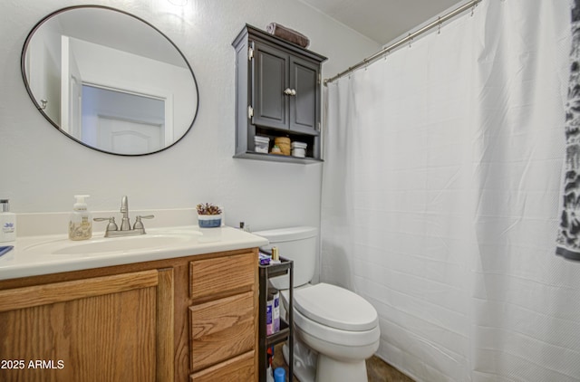 4369 E Coal St, San Tan Valley, AZ 85143 - full bathroom featuring vanity and a shower with curtain