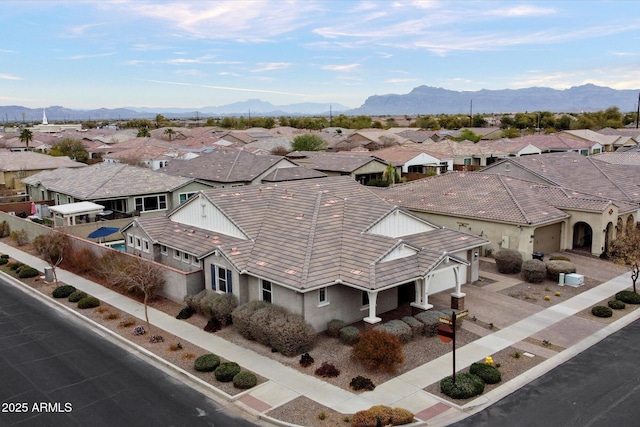 10702 E Sheffield Dr, Mesa, AZ 85212 - aerial view featuring a mountain view