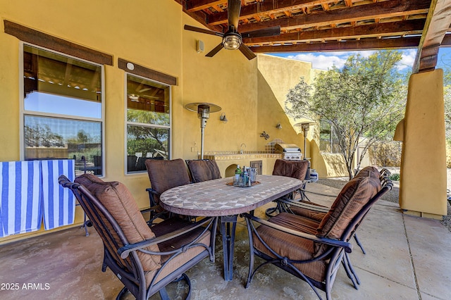9415 N 124th St, Scottsdale, AZ 85259 - view of patio / terrace with outdoor dining space