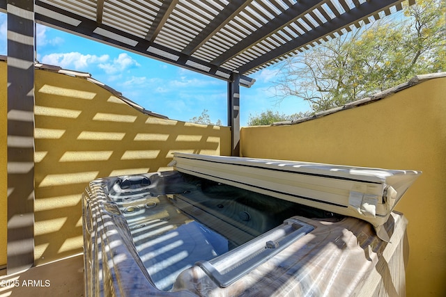 9415 N 124th St, Scottsdale, AZ 85259 - exterior space with a pergola
