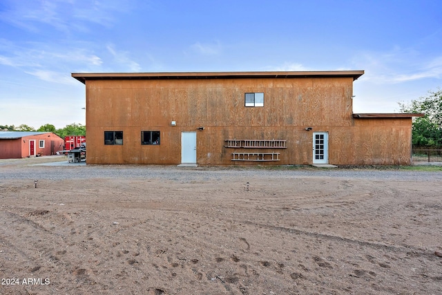 view of rear view of house