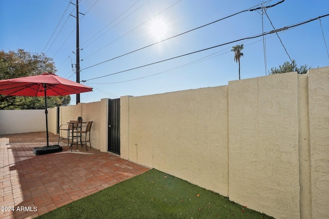 view of patio / terrace