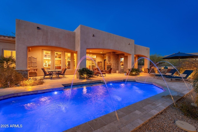 pool featuring a patio