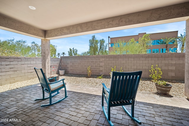 view of patio / terrace