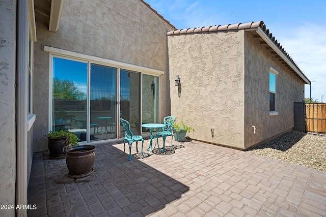 view of patio