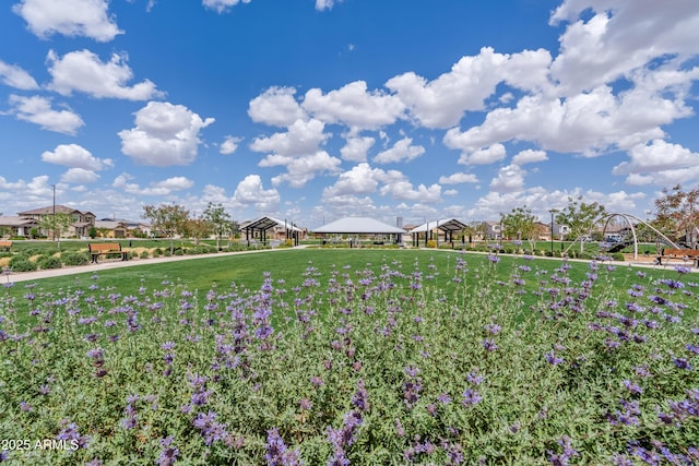 2204 E Kelly Dr, Gilbert, AZ 85298 - view of yard with a gazebo