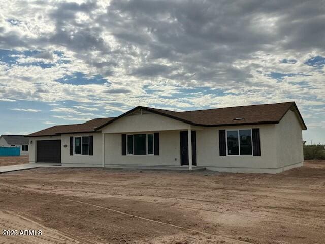 ranch-style house with a garage