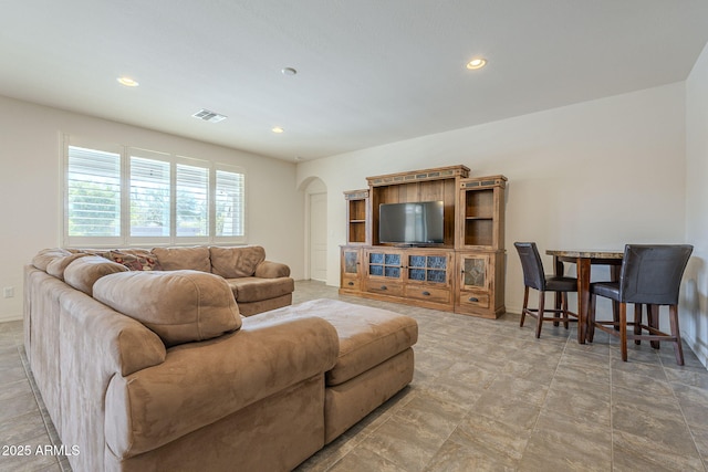 view of living room