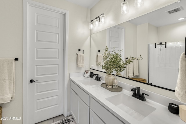 17976 W Ashley Dr, Goodyear, AZ 85338 - full bath featuring double vanity and tile patterned flooring