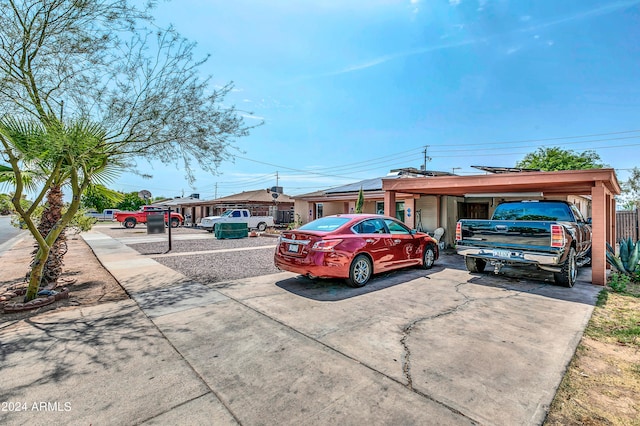 view of ranch-style home